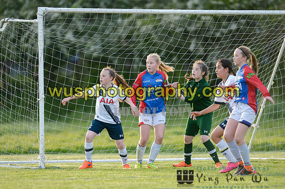 20160505-193755 Tottenham Hotspur Girls U12 and U13 v Årvoll IL Girls U12 and U13