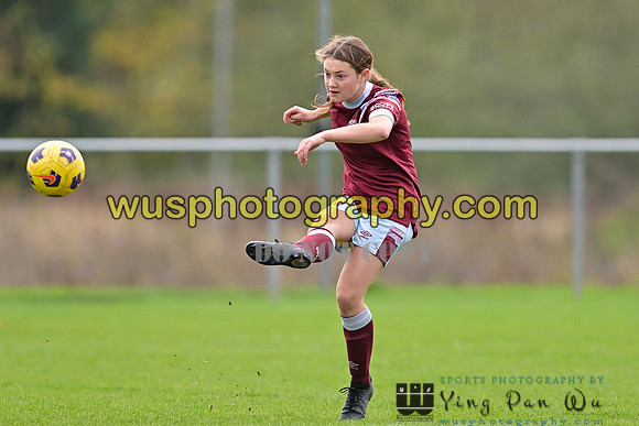 20221119-112150A Tottenham Hotspur Women FC Academy U15 v West Ham United Academy Girls U15
