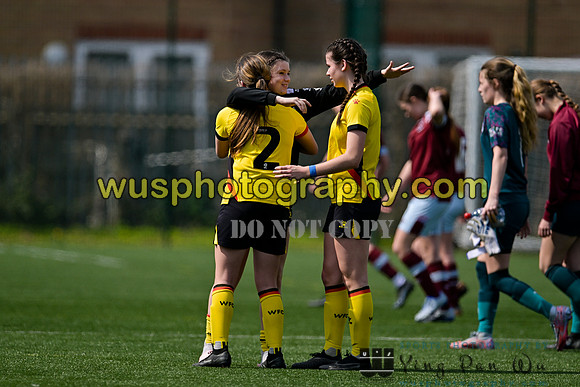 20230422-120957 West Ham United Academy Girls U16 v Watford FC Women U16