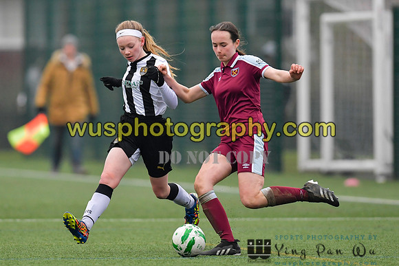20220115-142836A West Ham United Academy Girls U14 v Notts County FC Girls U14