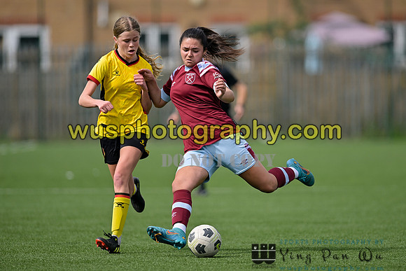 20230422-104631B West Ham United Academy Girls U16 v Watford FC Women U16