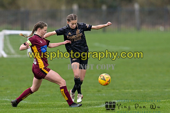 20230401-120350 Petts Wood FC Swans U14 v Arsenal FC Girls U14
