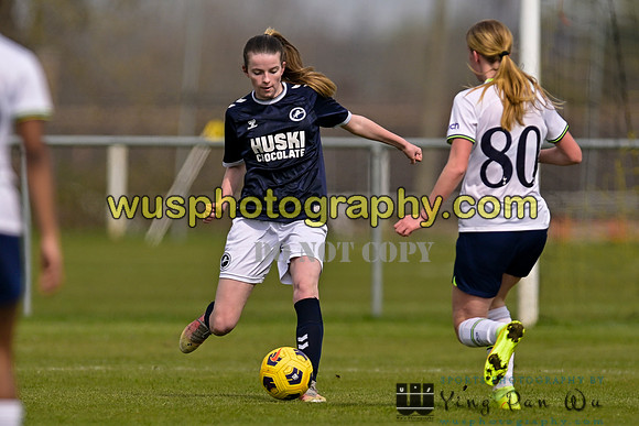 20230408-111206 Tottenham Hotspur Women FC Academy U16 v Millwall Lionesses U16
