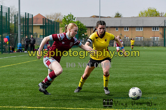 20230422-110918 West Ham United Academy Girls U16 v Watford FC Women U16