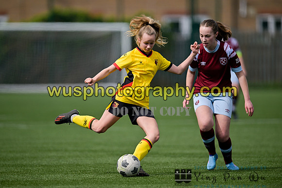 20230422-111157A West Ham United Academy Girls U16 v Watford FC Women U16