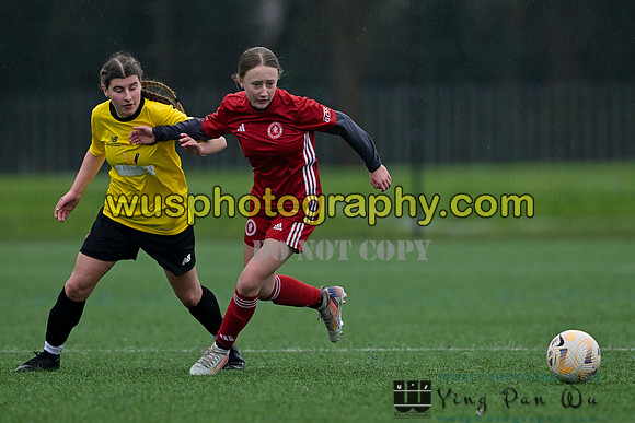 20250215-155405A Welling United Academy Girls U16 v Ebbsfleet United Girls U16