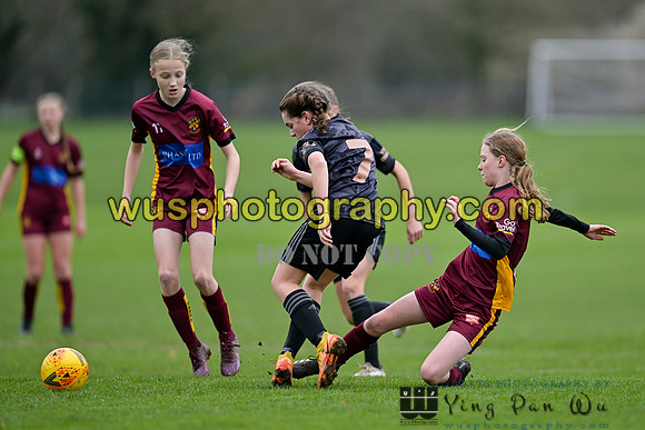20230401-121217B Petts Wood FC Swans U14 v Arsenal FC Girls U14