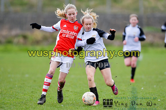 20220305-133543 London Bees Academy U14 v Arsenal FC Girls U13