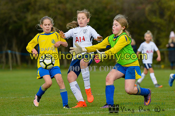 20171028-104741 Tottenham Hotspur Girls U11 v St Albans City Youth Girls U11 South