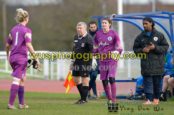 20160131-145017-2 Enfield Town FC Ladies v Queens Park Rangers Ladies