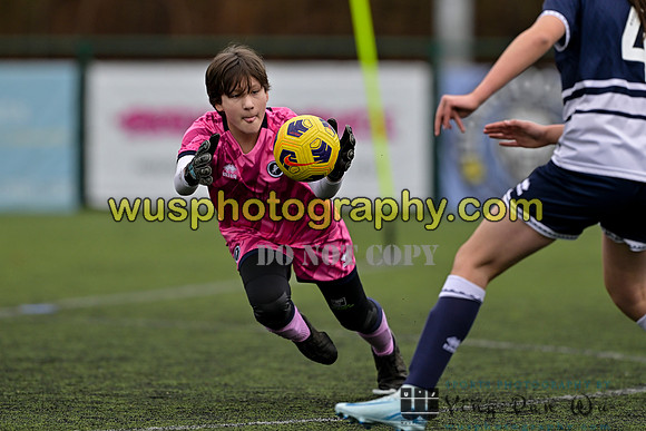20250222-104602 Millwall Lionesses U12 v New Level Soccer Girls U12
