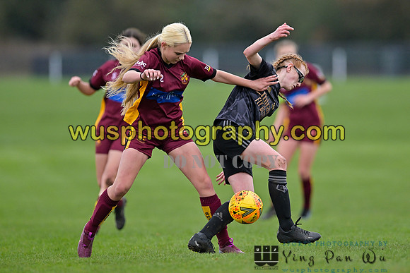 20230401-122847C Petts Wood FC Swans U14 v Arsenal FC Girls U14