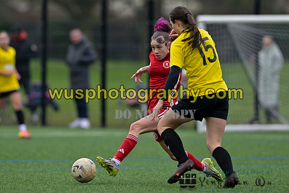 20250215-145825 Welling United Academy Girls U16 v Ebbsfleet United Girls U16