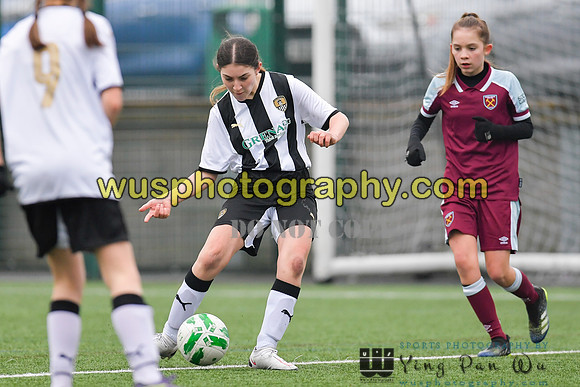 20220115-135812 West Ham United Academy Girls U14 v Notts County FC Girls U14