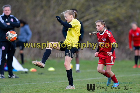 20220312-121315A Watford Ladies FC U14 Warriors v Welling United Girls U14