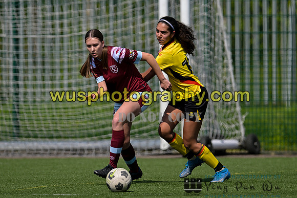 20230422-115212B West Ham United Academy Girls U16 v Watford FC Women U16