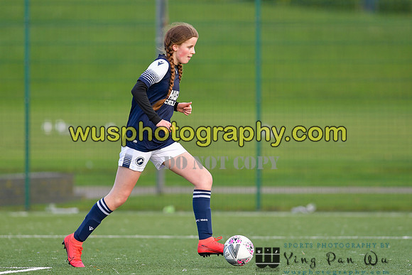 20201031-145956 London Bees Academy U14 v Millwall Lionesses Girls U14
