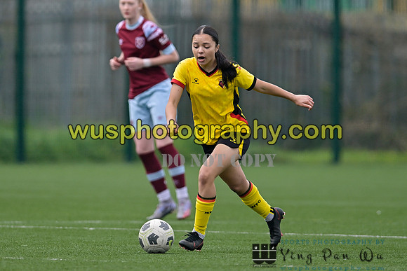 20230422-103435 West Ham United Academy Girls U16 v Watford FC Women U16