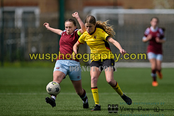 20230422-114259 West Ham United Academy Girls U16 v Watford FC Women U16