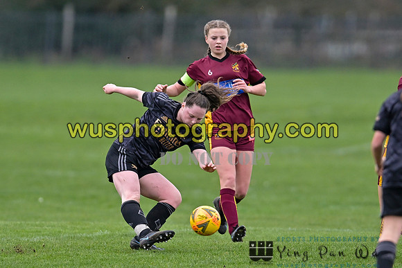 20230401-122029C Petts Wood FC Swans U14 v Arsenal FC Girls U14