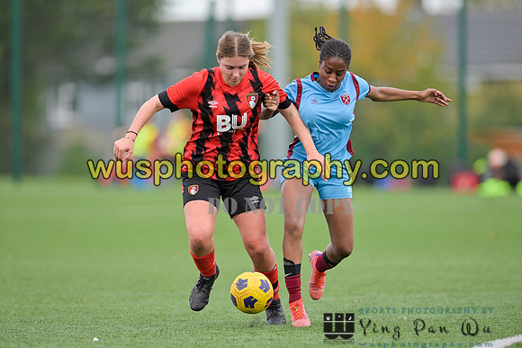 20221022-144503K West Ham United Performance Girls U16 v AFC Bournemouth Girls U16