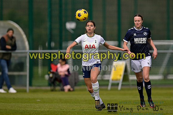20230408-111302C Tottenham Hotspur Women FC Academy U16 v Millwall Lionesses U16