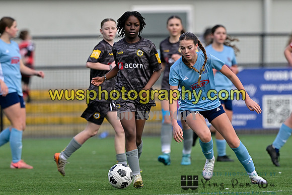 20250316-153440 Cray Wanderers Youth FC Girls U15 v Hashtag United Girls U15