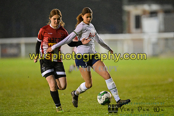20230405-200221A Tottenham Hotspur Women FC Academy U16 v Bitton AFC Girls U16