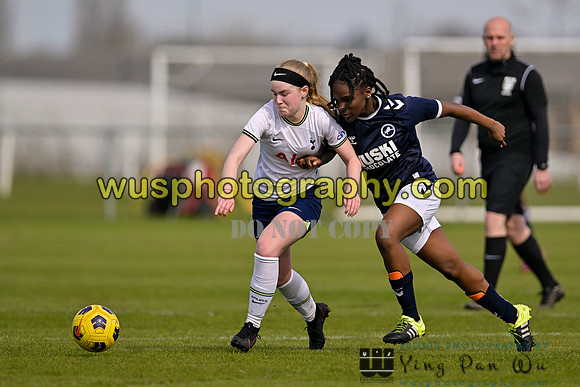 20230408-104636A Tottenham Hotspur Women FC Academy U16 v Millwall Lionesses U16