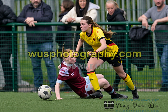20230422-110845 West Ham United Academy Girls U16 v Watford FC Women U16