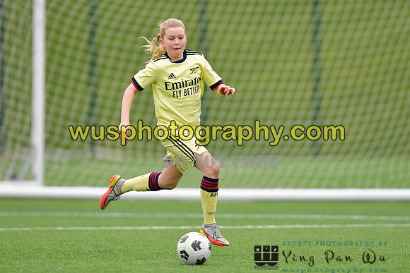 20220122-142500B Crystal Palace FC Girls U12 v Arsenal FC Girls U12