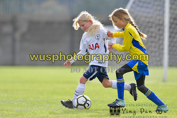 20171028-112006 Tottenham Hotspur Girls U11 v St Albans City Youth Girls U11 South