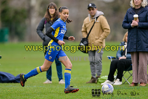 20230319-104830 AFC Wimbledon Girls U11 Yellows v Richmond Park FC U11