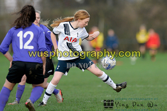 20151219-105806-2 Tottenham Hotspur Girls U14 v Garston Girls U14 Pumas