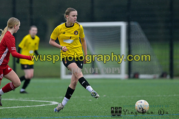 20250215-155134 Welling United Academy Girls U16 v Ebbsfleet United Girls U16