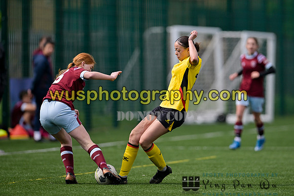 20230422-113925 West Ham United Academy Girls U16 v Watford FC Women U16
