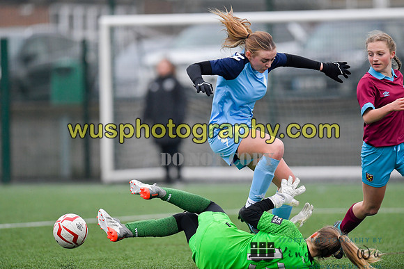 20220115-150905D West Ham United Performance Girls U16 v London City Lionesses U16