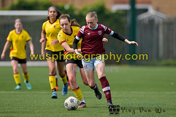 20230422-112733 West Ham United Academy Girls U16 v Watford FC Women U16