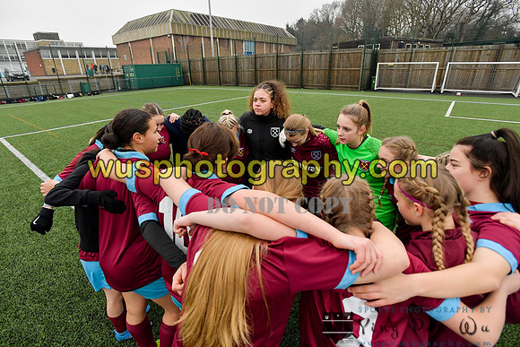 20220115-144242 West Ham United Performance Girls U16 v London City Lionesses U16
