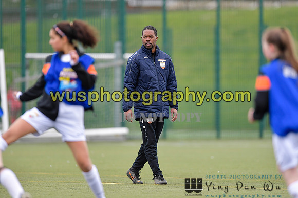 20210403-143257 London Bees Academy U14 v Millwall Lionesses Girls U14