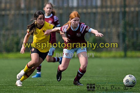 20230422-120114 West Ham United Academy Girls U16 v Watford FC Women U16