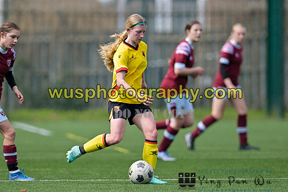 20230422-111259 West Ham United Academy Girls U16 v Watford FC Women U16