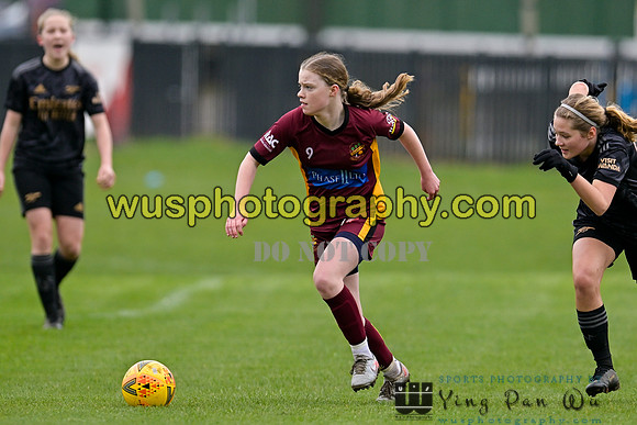 20230401-121310B Petts Wood FC Swans U14 v Arsenal FC Girls U14