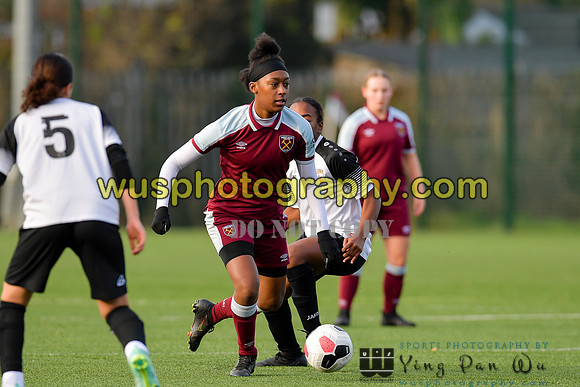 20211211-104500 West Ham United Academy Girls U16 v London Bees Academy U16
