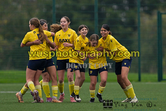 20241109-114356 West Ham United Performance Claret Girls U14 v Oxford United Girls U14