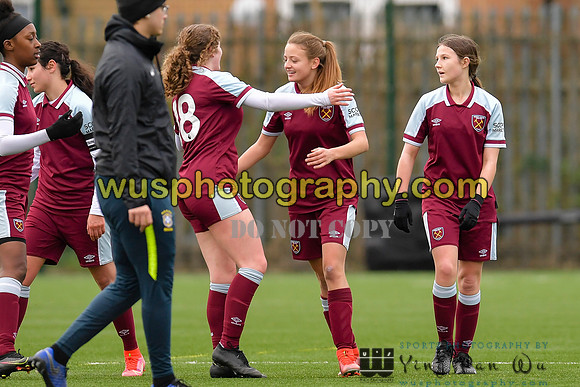 20211211-115412 West Ham United Academy Girls U16 v London Bees Academy U16