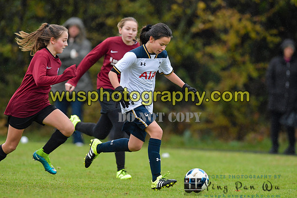 20161112-110717-2 Tottenham Hotspur Girls U13 v AFC Stoke Newington Girls U13