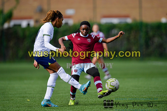 20220924-103345A West Ham United Academy Girls U15 v Tottenham Hotspur Women FC Academy U15