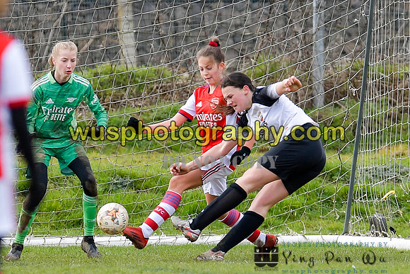 20220305-133343 London Bees Academy U14 v Arsenal FC Girls U13