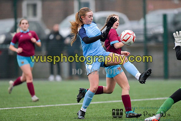 20220115-150904E West Ham United Performance Girls U16 v London City Lionesses U16
